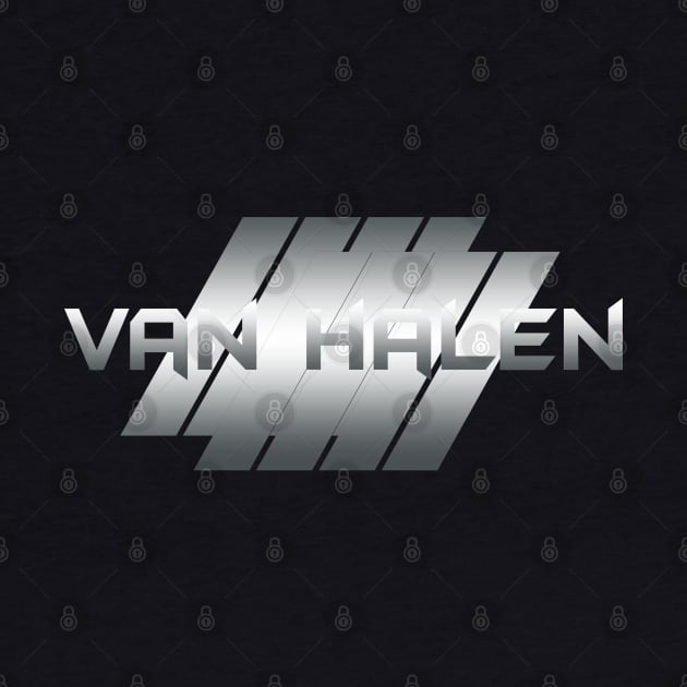 Metallic illustration Van Halen by theStickMan_Official